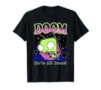 Invader Zim You Are All Doomed Gir In Space Camiseta