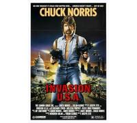 Invasion Usa Chuck Norris Movie Poster 28 cm x43cm 11inx17in by POSTERS