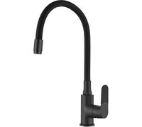 Invena Joga Plus grifo de cocina de pie negro BZ-32-P04