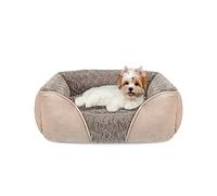 INVENHO Cama para perros pequeños, grandes, medianos y pequeños, rectangular, lavable, cama ortopédica para perros, cama suave y calmante para cachorros, cama duradera para mascotas con parte inferior