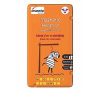 Invento Just Play - Juego magnético en práctica caja de metal a partir de 2 jugadores en casa y de viaje, ideal como juego de viaje o regalo para niños a partir de 4 años (ahorcado)
