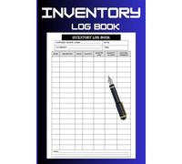 Inventory Log Book: Simplify Your Store Management - One Page at a Time | Column headers with Item, Description, Price, Quantity Purchased , In ... business & personal Management (My Book Logs)