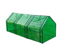 Invernadero con 3 puertas El invernadero de jardín al aire libre previene las heladas reduce la pérdida de agua y proporciona un cultivo cálido
