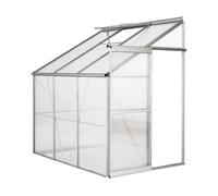 Invernadero de policarbonato "aneth"- 2 m² - gris