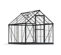 Invernadero de policarbonato harmony 185x208x305 cm gris