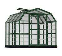 Invernadero Grand Gardener (Medidas ext. (An x Pr): 264,7 x 264,2 cm, Material de la pared lateral: Plástico, 0,8 mm, Verde)