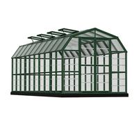 Invernadero Grand Gardener (Medidas ext. (An x Pr): 264,7 x 637,3 cm, Material de la pared lateral: Plástico, 0,8 mm, Verde)