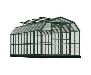 Invernadero Grand Gardener (Medidas ext. (An x Pr): 264,7 x 637,3 cm, Material de la pared lateral: Plástico, 0,8 mm, Verde)