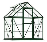 Invernadero Harmony (Medidas ext. (An x Pr): 185 x 126 cm, Verde, Área: 2,3 m²)