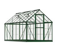 Invernadero Harmony (Medidas ext. (An x Pr): 185 x 426 cm, Verde, Área: 7,9 m²)