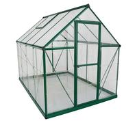 Palram - Canopia Invernadero Hybrid (Medidas ext. (An x Pr): 185 x 247 cm, 0,75 mm, Verde)