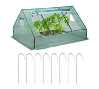 Invernadero jardín 110 x 180 x 150 cm, Plástico invernadero, invernadero terraza