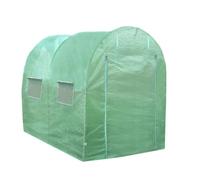 Invernadero Monster politúnel 4 x 2 x 2 m galvanizado verde