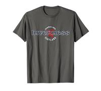 Inverness Escocia León Escocés Vintage Camiseta