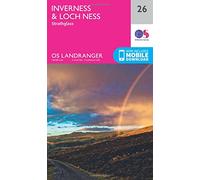Inverness & Loch Ness, Strathglass: 026 (OS Landranger Map)