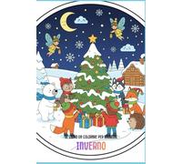 Inverno: Il libro da colorare per bambini