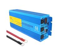 Inversor 6000W CA 100V 110V Entrada Onda Sinusoidal Pura Convertidor Potencia CC 12V/24V 60Hz Sistemas Acampada Al Aire Libre/sin Conexión A Red Eléctrica Transformador(A 4000W peak,DC24V,AC100V-110V)