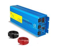 Inversor 6000W CA 100V 110V Entrada Onda Sinusoidal Pura Convertidor Potencia CC 12V/24V 60Hz Sistemas Acampada Al Aire Libre/sin Conexión A Red Eléctrica Convertidor(B 6000W Peak,DC12V,AC100V-110V)