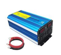 Inversor CA 220 V 4000 W 5000 W 6000 W 8000 W Convertidor Potencia Onda Sinusoidal Pura para Sistemas Exteriores Fuera Red CC 12 V/24 V Portátil(24V220V 6000W Peak)