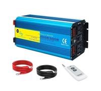 Inversor CA 220 V 4000 W 5000 W 6000 W 8000 W Convertidor Potencia Onda Sinusoidal Pura para Sistemas Exteriores Fuera Red CC 12 V/24 V Portátil(24V220V 8000W Peak)