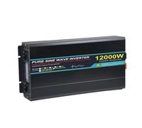 Inversor Convertidor Potencia 8000W 12000W Inversor 12V 24V A CA 220V Onda Sinusoidal Pura Solar Inversor De Potencia Transformador Voltaje Convertidor De Frecuencia Inversores Corriente(12V 8000W)