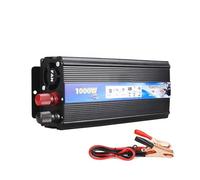 Inversor Corriente Coche Inversor Coche Potencia 1000W/2000W 12V 220V CC A Convertidor Voltaje CA con Cargador USB(1000W)