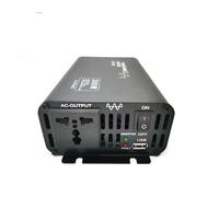 Inversor Corriente Coche Inversor Onda Sinusoidal para Pura 300W Fuera Red 12V 24V 48V 60V 72V 84V CC A 100V 110V 120V 220V 230V CA Convertidor USB(300W 50hz,84V(60-90VDC),230VAC)