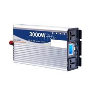 Inversor Corriente Coche para Inversores Solares Energía Onda Sinusoidal Coche Pantalla LED USB 24V DC 12V 48V 60V 72V A CA 110V 220V 3000W 4000W 5000W(3000W Remote,48V,110-120V 60HZ)