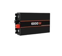 Inversor Corriente Convertidor Inversor Solar con Enchufe UE/Onu para Inversor Onda Sinusoidal Pura 12 V CC A 220 V CA 8 KW 6 KW 5 KW 4 KW 3 KW Banco Energía Portátil Transformador(24V,6000W EU)