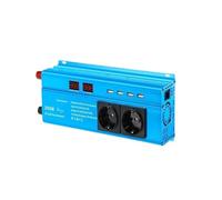 Inversor Corriente Convertidor Pantalla LED 3000 W 12 V CC A 110 V 220 V 230 V CA con Múltiples Enchufes Universales EE. UU. Y UE Inversor Onda Sinusoidal Pura Convertidor(12V-220V EU)