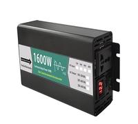 Inversor Corriente Convertidor Voltaje 12 V 24 V 48 V 60 V CC A 220 V CA 800 W 1600 W 2800 W Convertidor Frecuencia Portátil para Vehículos Inversor Onda Sinusoidal Pura(48V,220V-240V 60HZ,1600W)