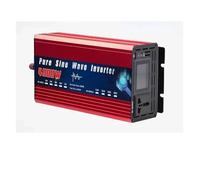 Inversor Corriente Convertidor Voltaje CC 12 V 24 V A CA 220V 110V Para Fuente Alimentación Onda Sinusoidal Pura Inversor Solar Para Coche 12V 220V 2000W 3000W 4000W Transformador(24V,220V 60HZ_4000W)