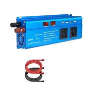 Inversor Corriente Convertidor Voltaje para Coche 3000 W Onda Sinusoidal Pura 12 V 220 V LED Digital Enchufe Universal UE 50 Hz Transformador Solar Convertidor(12V 50hz UN)