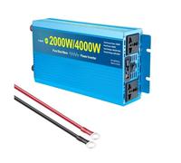 Inversor Corriente Convertidores De Onda Sinusoidal Pura Inversores CC 24 V A CA 220 V 4000 W A 8000 W Potencia Máxima para Caravanas Viajes Pantalla LED. Transformador(110V US,4000W)