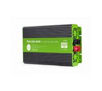 INVERSOR CORRIENTE DC-AC GEMBIRD COCHE DE ONDA SINUSOIDAL PURA DE 12 V 2000 W (EG-PWC-PS2000-01)