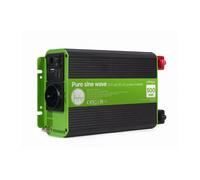 INVERSOR CORRIENTE DC-AC GEMBIRD COCHE DE ONDA SINUSOIDAL PURA DE 12 V 500 W (EG-PWC-PS500-01)