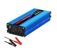 Inversor Corriente Inversor Corriente Onda Sinusoidal Pura 12 V/24 V A 110 V CA 16000 W 4000 W 60 Hz con LED Y Enchufe Estadounidense Accesorios para Coche Transformador(12V 110V 2200W 60HZ)