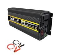 Inversor Corriente Inversor De Corriente 8000W Inversor De Coche De Onda Sinusoidal Pura DC12/24/48V A AC 220V Convertidor para El Hogar del Coche Al Aire Libre Transformador(8000W,48V_220V 50HZ)