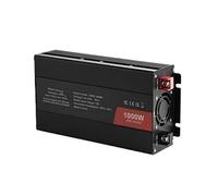 Inversor Corriente Inversor Onda Sinusoidal Pura 1000/2000/3000 Vatios para Pequeños Electrodomésticos con 2 Tomas CA 2 Puertos USB Y 1 Puerto Tipo C Control Remoto Transformador(1000 Watt)