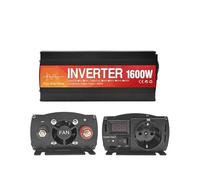 Inversor Corriente Inversor Solar 1000 W 1600 W 2000 W CC 12 V 24 V 48 V A CA 220 V 50 Hz 60 Hz Inversor Onda Sinusoidal Pura para Coche Convertidor(1600W EU,48V,220v 50hz)
