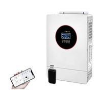 Inversor Corriente Inversor Solar Híbrido 42 KW Y 62 KW Onda Sinusoidal Pura Conectado A Red 24V 48V Y 220 V con MPPT 80 A Y 100 A Y Controladores Carga Fotovoltaica Transformador(with WiFi)