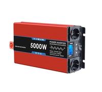 Inversor Corriente Inversor Solar para Coche con LED Onda Sinusoidal Pura 12 KW 8 KW 5 KW Potencia CC 12 V 24 V A CA 220 V Voltaje 50/60 Hz(12V,5000W)
