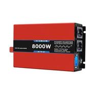 Inversor Corriente Inversor Solar para Coche con LED Onda Sinusoidal Pura 12 KW 8 KW 5 KW Potencia CC 12 V 24 V A CA 220 V Voltaje 50/60 Hz(12V,8000W)