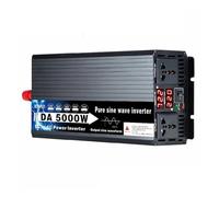 Inversor Corriente Inversores Solares Coche 5000 W con Doble Pantalla Digital Onda Sinusoidal Pura 12 V CC 24 V 48 V 60 V 72 V CA A 110 V 220 V CA Convertidor(12V,240V(60HZ),Europe)
