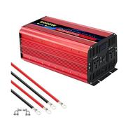 Inversor Corriente Onda Sinusoidal Pura 1600 W A 10 000 W con Puertos Tipo C 2 Tomas Corriente CA Pantalla LCD Convertidor 12 V/24 V CC A 110 V/220 V Convertidor(12V,220V 50HZ,8000W)