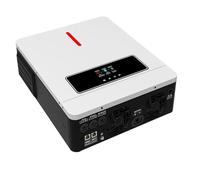 Inversor Corriente para Inversor Solar Híbrido Onda Sinusoidal Pura 120 A MPPT 220 V Fuera Red WiFi Integrado BMS 60-450 V CC Entrada Fotovoltaica 4.2 KW 24 V Transformador