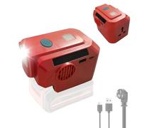 Inversor de batería de 200 W, compatible con batería Einhell de 18 V, convierte 18 V a 220-240 V CA con USB 5 V y tipo C (5-9 V) - alimenta ordenadores portátiles, teléfonos, tabletas, dispositivos de