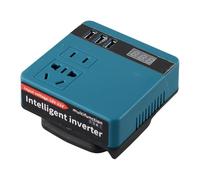 Inversor de batería inteligente - Inversor de trabajo al aire libre con pantalla de corriente | Toma de corriente para acampar al aire libre, respaldo eléctrico