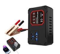 Inversor de batería para vehículos, convertidor de corriente para coche, cargador inteligente compacto, fuente de alimentación enchufable con adaptador de puerto de carga para teléfonos, tabletas