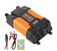 Inversor de Coche, Adaptador Convertidor de Potencia Sinusoidal Modificado USB Dual, Cargador de Transformador de 600 W (DC12V AC220V) Apto para Coche, RV, Camión, Barco, Viajes